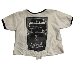 Vintage SNOT 1995 Distressed Cut Band Ringer Shirt Murina Size Large *RARE* - Picture 1 of 6