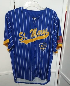 Gebrauchtes St. Mary’s High School Roughriders OHIO Erwachsene Medium Baseball Trikot ⚾ - Bild 1 von 7