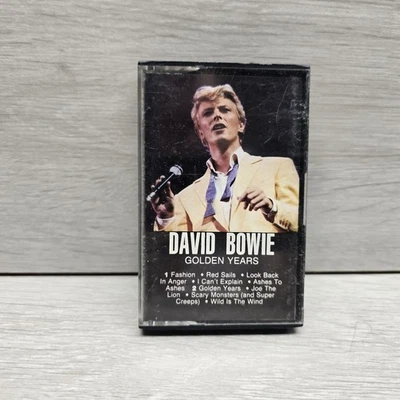 David Bowie - Golden Years Cassette Tape Album 1983 Italian Version Import VGC - Image 1 of 4