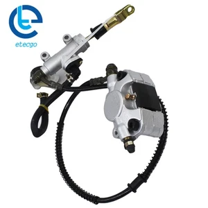 Sistema hidráulico de pinza de freno de disco trasero / pastillas para quad moto todoterreno ATV 150 250cc - Imagen 1 de 11