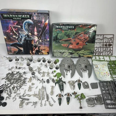 Warhammer 40k Eldar Lote Metal Años 90 Vehículos Jetbikes Bits Ejército Enorme De Colección Foto 1 de 4
