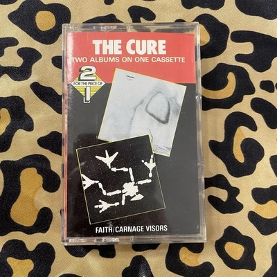 THE CURE 1988 FAITH / CARNAGE VISORS CASSETTE TAPE GOTH ALT 80S VINTAGE RARE VG+ - Image 1 of 4