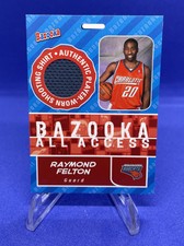 2005-06 Topps Bazooka All Access Raymond Felton #BAA-RF Rookie RC