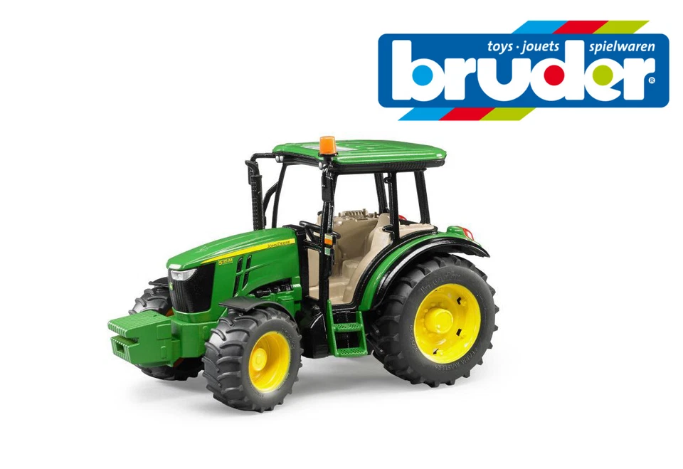 Bruder 1 16 Trattore John Deere 5115m con Rimorchio 2108 BENETTI Giocattoli