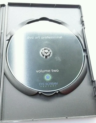EYE SCREAM FACTORY PROFESSIONAL DVD ART VOLUME TWO 2 Movies Video Film Software  - Image 1 of 2