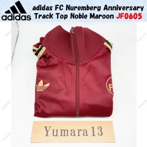 adidas FC Nuremberg Anniversary Track Top Noble Maroon JF0605 Japan Size - Picture 1 of 13