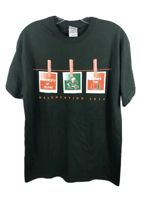 Miami Hurricanes 2014 Orientation T-Shirt Sebastian The ibis - Women’s Medium - Image 1 of 4