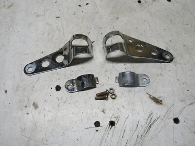 1982 Honda Nighthawk CB750SC CB750C 750SC 750 Aftermarket Headlight Ears - Image 1 of 4