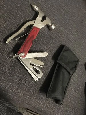 Herramienta de mano martillo multifuncional diseño de integración de acero inoxidable portátil 1 pieza Foto 1 de 4