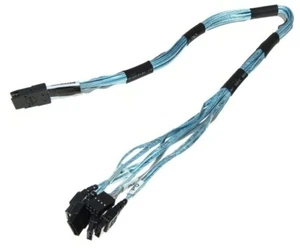 KABEL SUPERMICRO CBL-0097L-02 IPASS 50CM 4X SATA - Zdjęcie 1 z 2