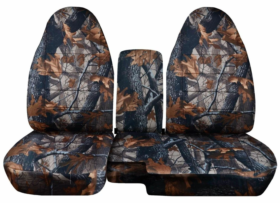 1983-2017 Ford Ranger 60/40 Camouflage Camo Seat Covers Choose color - Image 1 of 2