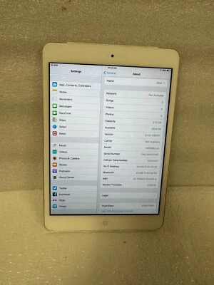 Apple iPad mini 第 1 代 A1454 32GB,WiFi + Cellular(解锁),7.9英寸 - 银色 — 第 1/4 张图片