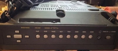 Durabrand car DVD mobile theater system 6.5" wide screen with AC adapter - Image 1 of 3