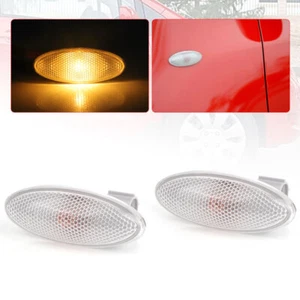 2x Fender Side Marker Light Turn Signal Indicator For Toyota RAV4 Corolla Yaris - Picture 1 of 10