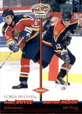 1999-00 Pacific Dan Boyle Marcus Nilson #185
