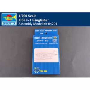 Kit Modelo de Conjunto de Aviones de Plástico Kingfisher Trompeter 04201 1/200 OS2U-1 - Imagen 1 de 5