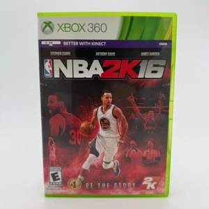 NBA 2K16 Xbox 360 Case and Disc Only Missing Manual Tested - Picture 1 of 3