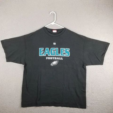 Vintage 1994 Philadelphia Eagles T-Shirt NFL Football Men 2XL XXL 90s Tee 26X29 Cover
