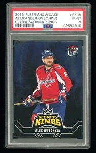Alexander Ovechkin 2016-17 Fleer Showcase Ultra Scoring Kings #SK15 WAS PSA 9 MT - Picture 1 of 2