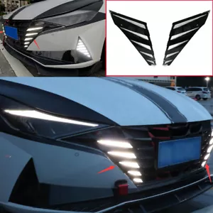 For Hyundai Elantra 2021-2023 3-Color LED Daytime Driving Light Front Fog Lamp - Picture 1 of 19