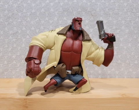 2007 Hellboy Animated PVC Plastic Figure 4" Cover