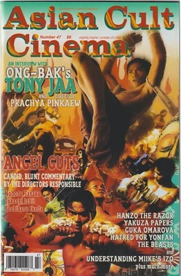 Orig Back Issue ASIAN CULT CINEMA MAGAZINE (2005) #47 GUKA OMAROVA / TONY JAA Foto 1 de 2