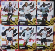 Panini The Best of England 2022 Legend Cards - Rooney, Beckham, Shearer, Lampard