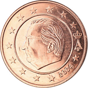 [#883445] Belgique, 2 Euro Cent, 2004, Bruxelles, BU, FDC, Copper Plated Steel, 