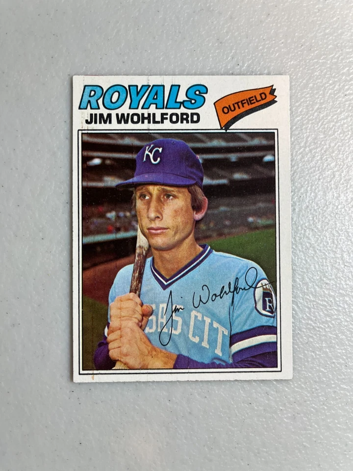 1977 Topps Jim Wohlford # 622 set break Nrmt - Image 1 of 1