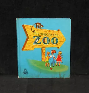Tell-A-Tale #877 - This Way to the Zoo - 1948 Whitman hardcover - 1st - Imagen 1 de 1