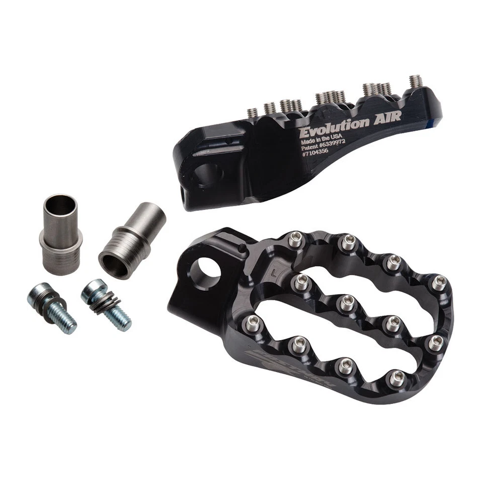 Kit de estriberas Fastway Evo Air para motocicleta negras para HUSABERG TE 300 2012-2014 Foto 1 de 2