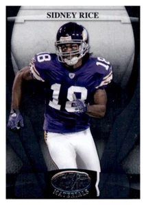 Tarjeta base de la NFL 2008 certificada Sidney Rice conjunto PWE Break Vikings #81 - Imagen 1 de 2