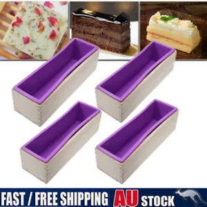 1.2kg Soap Loaf Mould Wooden Silicone Mold DIY Soap Cake Making Wooden Box Tool - Picture 1 of 10