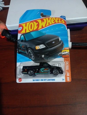 Hot Wheels 2025 Case D Mainline - 99 Ford F 150 SVT Lightning - Int. Card - Image 1 of 4