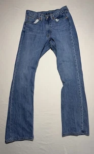 Pantalones de mezclilla Levi’s 559 relajados rectos para hombre 33x34 azul lengüeta roja en blanco - Imagen 1 de 8