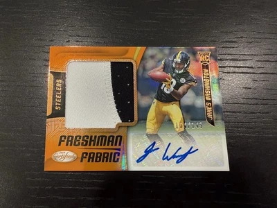 2018 Panini Certified - Freshman Fabric James Washington #228 Mirror Orange /149 - Image 1 of 2