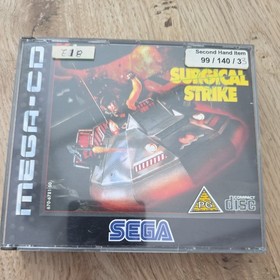 Saga Mega CD Surgical Strike Complete PAL UK