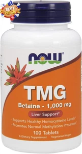 Foods Extra Strength TMG 1000mg Tablets 100 Count - Picture 1 of 8