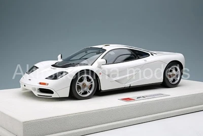 Make Up EML073C 1/18 McLaren F1 Roadcar 1994 White EIDOLON 1:18 Limited 100 pcs - Image 1 of 4