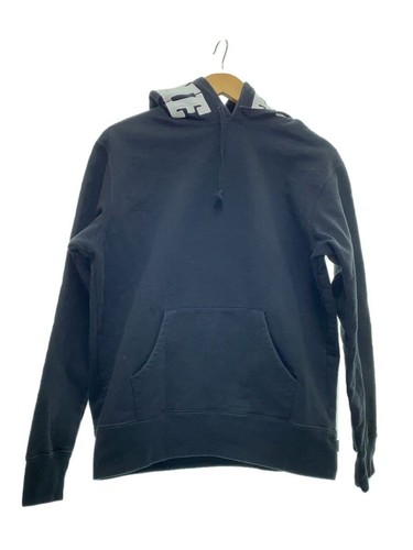 Supreme Felpa con Cappuccio S Cotone BLK 19AW Logo Specchiato Camicia con Cappuccio