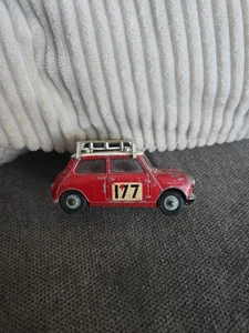 Vintage Corgi 339 BMC Mini Cooper S Original Model 1960s - Picture 1 of 7