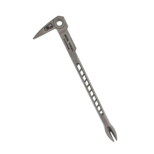 12" Titanium Nail Puller Double Ended Cats Paw Pry Bar Crowbar Construction 0694 - Picture 1 of 7
