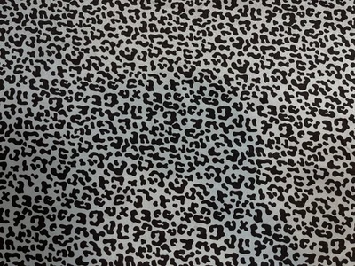 Vestido gris material tela satinada suave estampado animal 150 cm ancho Foto 1 de 2