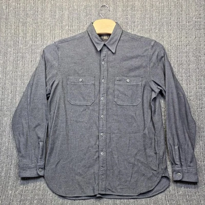 RRL Double RL Ralph Lauren Workshirt Mens Large Utility Heritage 100% Cotton  - Image 1 of 4