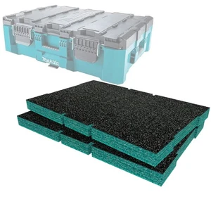 Shadow Foam Makita MAKTRAK großer Werkzeugkoffer Schaumstoffeinlagen schneiden und schälen 30 mm bis 50 mm - Bild 1 von 19