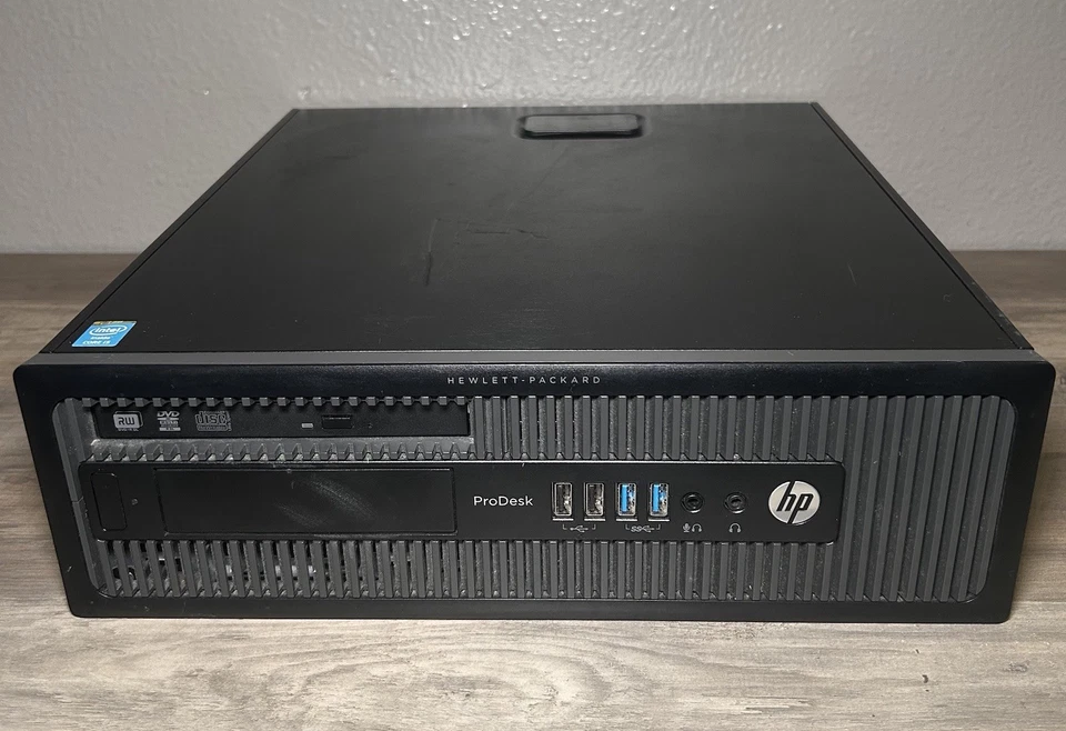 SISTEMA DE JUEGOS RÁPIDOS HP SFF XP Pro Procesador Intel i3 Nvidia SSD Serie PS/2 CNC Foto 1 de 4