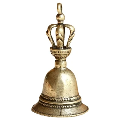 Engraved Loud Clear Sound School Meditation Church Bronze Creative Gift Pet Bell - Image 1 of 4