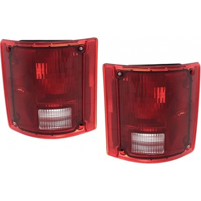 For 1973-1991 Chevy Blazer Rear Tail Lights Driver & Passenger Side Foto 1 de 4