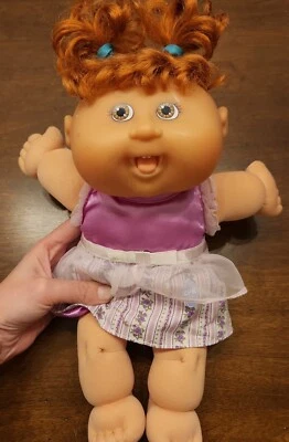 2007 Cabbage Patch Kids Doll 14" Play Along red hair magnetic Tongue ice cream - Image 1 of 4