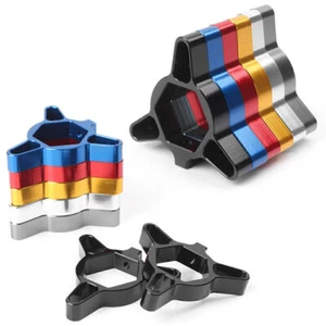Ajustador de precarga de horquilla anodizada hexagonal de aluminio CNC de 19 mm motor universal 2 piezas - Imagen 1 de 12